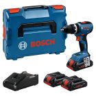 Bosch  GSB18V-65 Akkus ütvefúró-csavarbehajtó 18V ProCORE 4,0Ah +GAL18V-40 töltő, L-BOXX 06019N3306