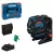 Bosch GCL12V-50-22CG Kombilézer (zöld) +RM20 tartó 12V 2,0Ah L-BOXX 0601066S02