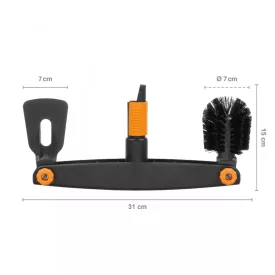   Fiskars  QuikFit Ereszcsatorna tisztítófej (kefe+kaparó)  135542