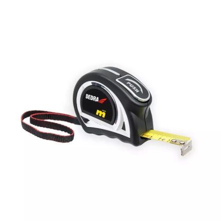 DEDRA M876 Mérőszalag 8m/25mm automata blokkolás, nylon szalag