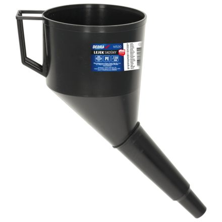 DEDRA Ferde tölrcsér szűrővel 130 mm N1530