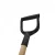 D-markolat FEKETE, 32mm-es nyélre  10579