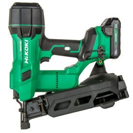   HIKOKI  NV1845DAWXZ Akkus légrugós tűszegező HSC4 BSL1825M 18V akkuval és töltővel, KOFFER