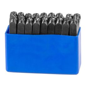 ST  Betű beütő készlet (abc), 27 részes, 5mm  222400