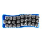 ST  Betű beütő készlet (abc), 27 részes, 5mm  222400