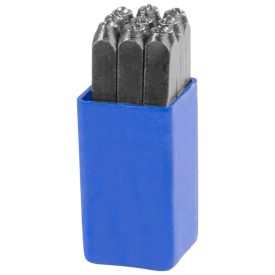   ST  Betű beütő készlet (számok, 1-9), 9 részes, 4mm  222547