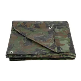   ST  Ponyva Tarpaulin Khaki 4x6m-es 80gr/m2 TEREPMINTÁS  2170025