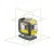 Nivel System CL4D-G zöld keresztlézer 4x360-os N3410