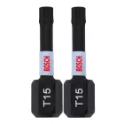 Bosch 2608522473 PRO Csavarbit, Torx Impact Bit, T15, 25 mm, 2 db