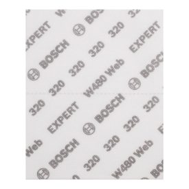   Bosch 2608902384 EXPERT W480 Kézi csiszolólap 115x140mm, G320 2db