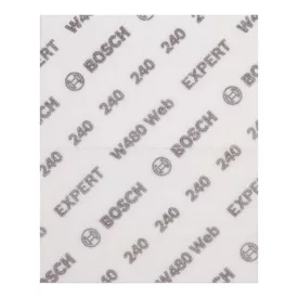   Bosch 2608902387 EXPERT W480 Kézi csiszolólap 115x140mm, G240 1db
