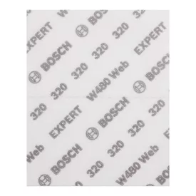  Bosch 2608902388 EXPERT W480 Kézi csiszolólap 115x140mm, G320 1db