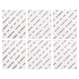   Bosch 2608902431 EXPERT W480 Kézi csiszolólap készlet 115x140mm, 6 részes