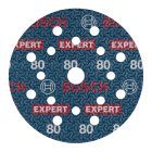 Bosch 2608902400 EXPERT O780 Foil excentercsiszolópapír 125mm, G80 6db