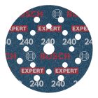 Bosch 2608902404 EXPERT O780 Foil excentercsiszolópapír 125mm, G240 6db