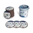 BOSCH 2608626113 PRO Rozsdamentes Acél/Inox Vágókorong 125x1,0x22,23mm (egyenes) 100db vödörben