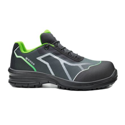 Munkavédelmi Cipő BASE Oren fekete-zöld S3 SRC PW-B0978BGN 41-es