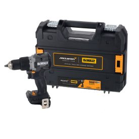   DEWALT DCD85MNT-QW Akkus Ütvefúró-csavarozó akku és töltő nélkül, 18V T-STAK kofferben MCLAREN