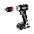 Metabo  SB18LBLQ Akkus ütvefúró-csavarbehajtó 2db 18V/2Ah, SC30 töltő, metaBox 145 613158500