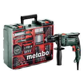   Metabo  SBE650 Set Ütvefúró +MOBILMŰHELY 650W koffer 600742710