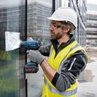 Bosch  GHG18V-50 Akkus hőlégfúvó pisztoly 18V akku és töltő nélkül, karton 06012A6500