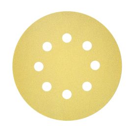   Bosch 2608621745 Általános excentercsiszolólap C450 (sárga) 125mm 8lyukas G180 FA/FÉM