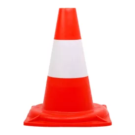   Munkavédelmi Jelzőbója piros, fényvisszaverős csíkkal 54cm GAN70308