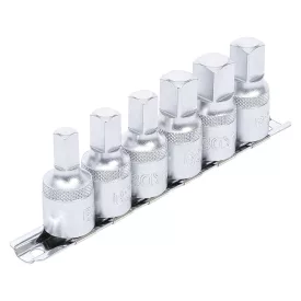   BGS-1016 Olajleeresztő kulcs készlet 1/2” külső négyszög, 8-14mm, 6 részes