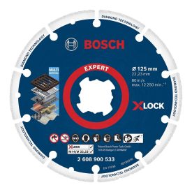   Bosch 2608900533 EXPERT Fémvágó gyémánt korong X-LOCK 125x22,23mm
