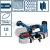 Bosch GCB18V-63 Akkus szalagfűrész 18V akku és töltő nélkül 06012A0400