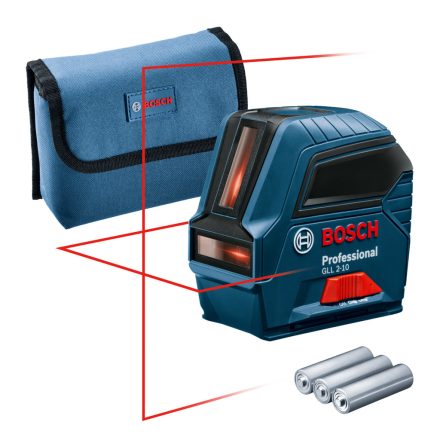 Bosch  GLL2-10 Vonallézer (piros) 0601063L00