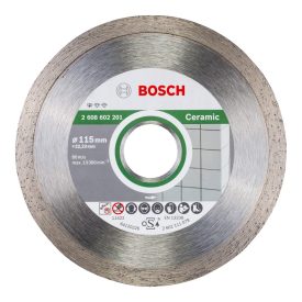   Bosch 2608602201 Gyémánt vágótárcsa Standard for Ceramic 115x1,6 mm,22,23 mm