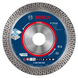   Bosch 2608900655 EXPERT Gyémánt vágótárcsa Best for Hard Ceramic  125x1,4mm,22,23 mm (2608615077)