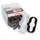 Bosch 2607002798 Csavarozó bitfej, extra kemény, pozidrive TicTac dobozban PZ2x25mm 25db