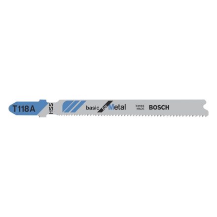 Bosch 2608631507 Szúrófűrészlap T 118 A Basic for Metal  3db