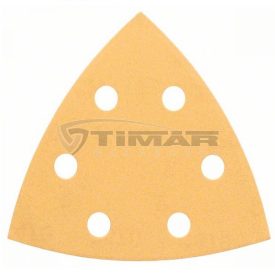   Bosch 2608900828 EXPERT C470 csiszolópapír deltacs.,93 mm, P180,6lyuk, fához&festékhez,5db