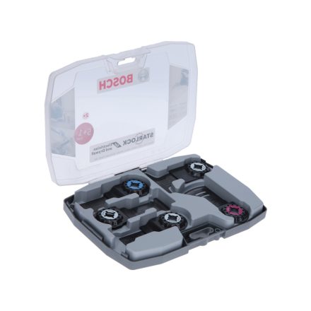 Bosch 2608664622 Multiszerszám merülőfűrészlap készlet gipszkarton/villanyszerelés, 6részes, Starlock