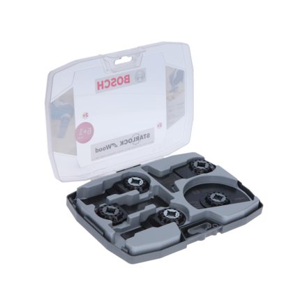 Bosch 2608664623 Multiszerszám merülőfűrészlap készlet fához, 7részes, Starlock