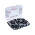 Bosch 2608664624 Multiszerszám merülőfűrészlap készlet felújítási munkákhoz, 8részes, Starlock