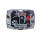 Bosch 2608664624 Multiszerszám merülőfűrészlap készlet felújítási munkákhoz, 8részes, Starlock
