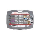 Bosch 2608664624 Multiszerszám merülőfűrészlap készlet felújítási munkákhoz, 8részes, Starlock