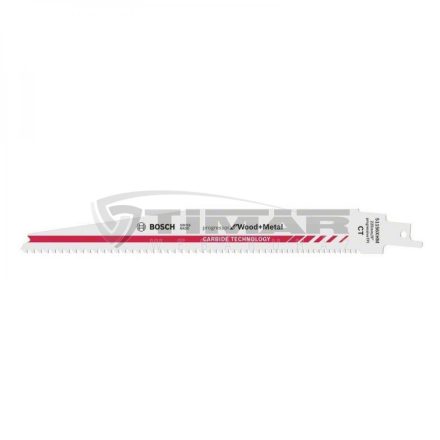 Bosch 2608900391 Szablyafűrészlap S 1156 XHM  Carbide Progressor for Wood and Metal