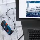 Bosch  GLM150-27C Lézeres távolságmérő USB-ről tölthető, 150m (piros) 0601072Z00