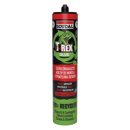 Soudal  T-REX Montage Heavy mat (zöld) Vízbázisú szerelőragasztó 350g 157454