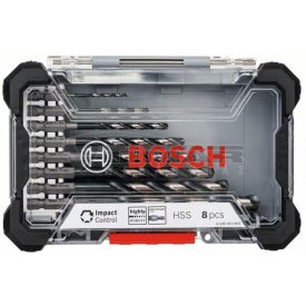   Bosch 2608577146 PRO Impact Control HSS  Fémfúrószár készlet (2-10mm) 8 részes
