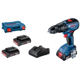   Bosch 06019H5121 GSB18V-50 Akkus ütvefúró-csavarozó (akkuval, töltővel L-case tárolóban)