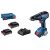 Bosch 06019H5121 GSB18V-50 Akkus ütvefúró-csavarozó (akkuval, töltővel L-case tárolóban)