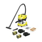 KARCHER 1.628-626.0 WD 4-18 S Dual Battery Set V-20/22 *EU Száraz-nedves porszívó