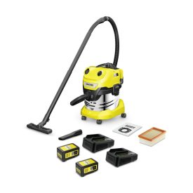   KARCHER 1.628-626.0 WD 4-18 S Dual Battery Set V-20/22 *EU Száraz-nedves porszívó