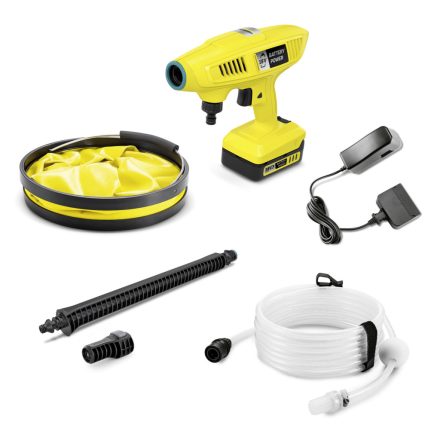 KARCHER 1.328-230.0 KHB 4-18 Plus Akkumulátoros kézi tisztító Set 18V 2,5Ah